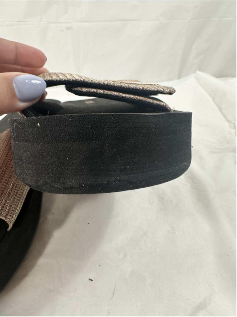 Michael Kors MK Logo Slide Sz 8 Sandals - Picture 14 of 15